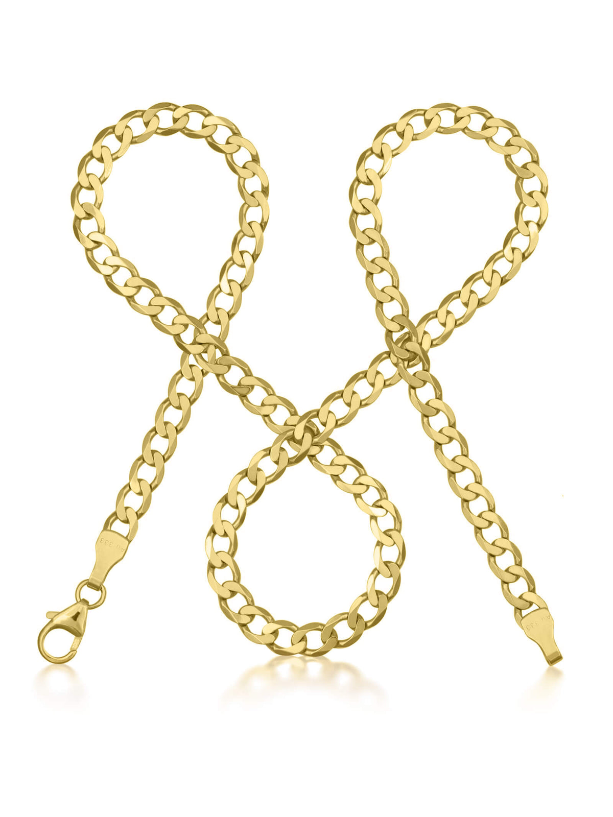 Panzerkette TIMELESS Robust aus 333er Gold (8 Karat)