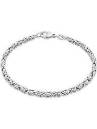 Armband Königskette 2,8 mm Silber 1
