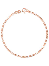Armband Panzerkette ESSENTIAL Roségold Vergoldet 1