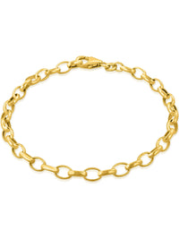 Armband Erbskette TENDER · 585er Gold · 4,5mm · Recyceltes Echtgold 1