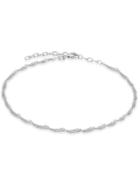 Fußkette Singapurkette SINGAPORE Silber 1
