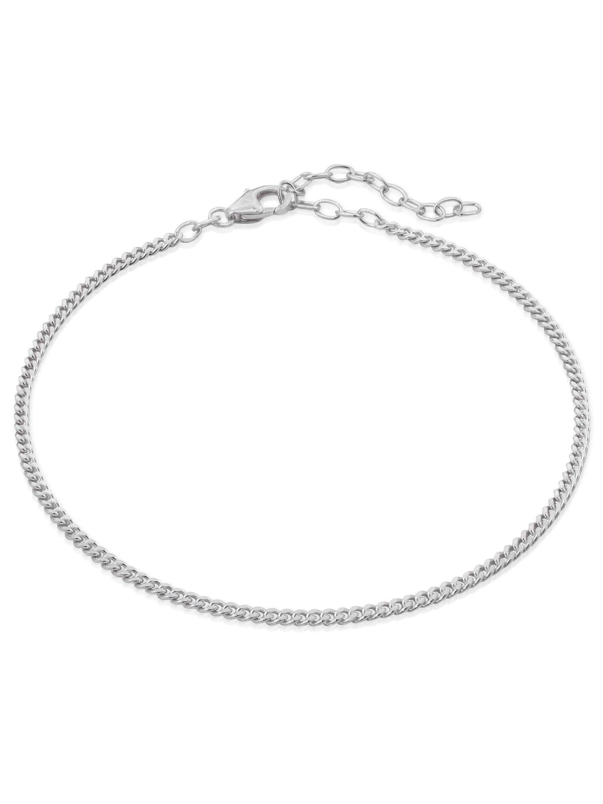 Fußkette Panzerkette TIMELESS Silber