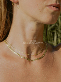Schlangenkette ETERNITY Zierlich 8k Gold 4