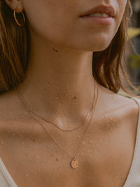 Kettenanhänger CIRCLE 1,2 cm Roségold 3