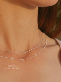 Kugelkette SPHERE Silber 3