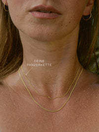 Panzerkette TIMELESS Zierlich aus 333er Gold (8 Karat) 2