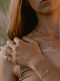 Ankerkette Roségold Vergoldet – Feine Roségoldkette Damen 925 Sterling Silber, 1,55mm 3