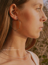 Schlangenkette HEARTFELT Hauchzart Silber 3