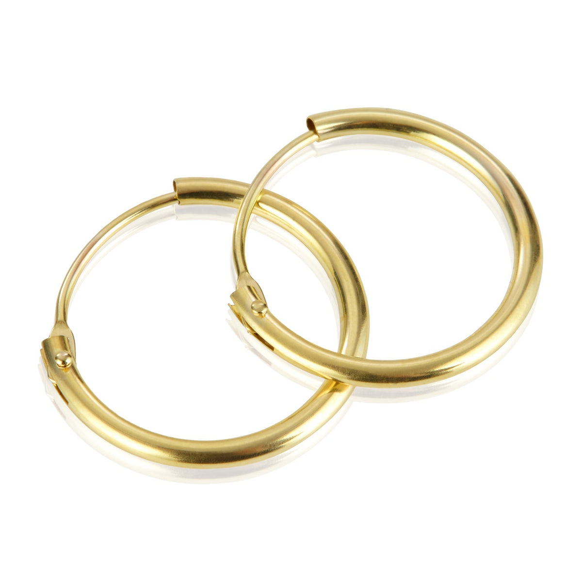 Creolen CIRCLE aus 333er Gold (8 Karat)