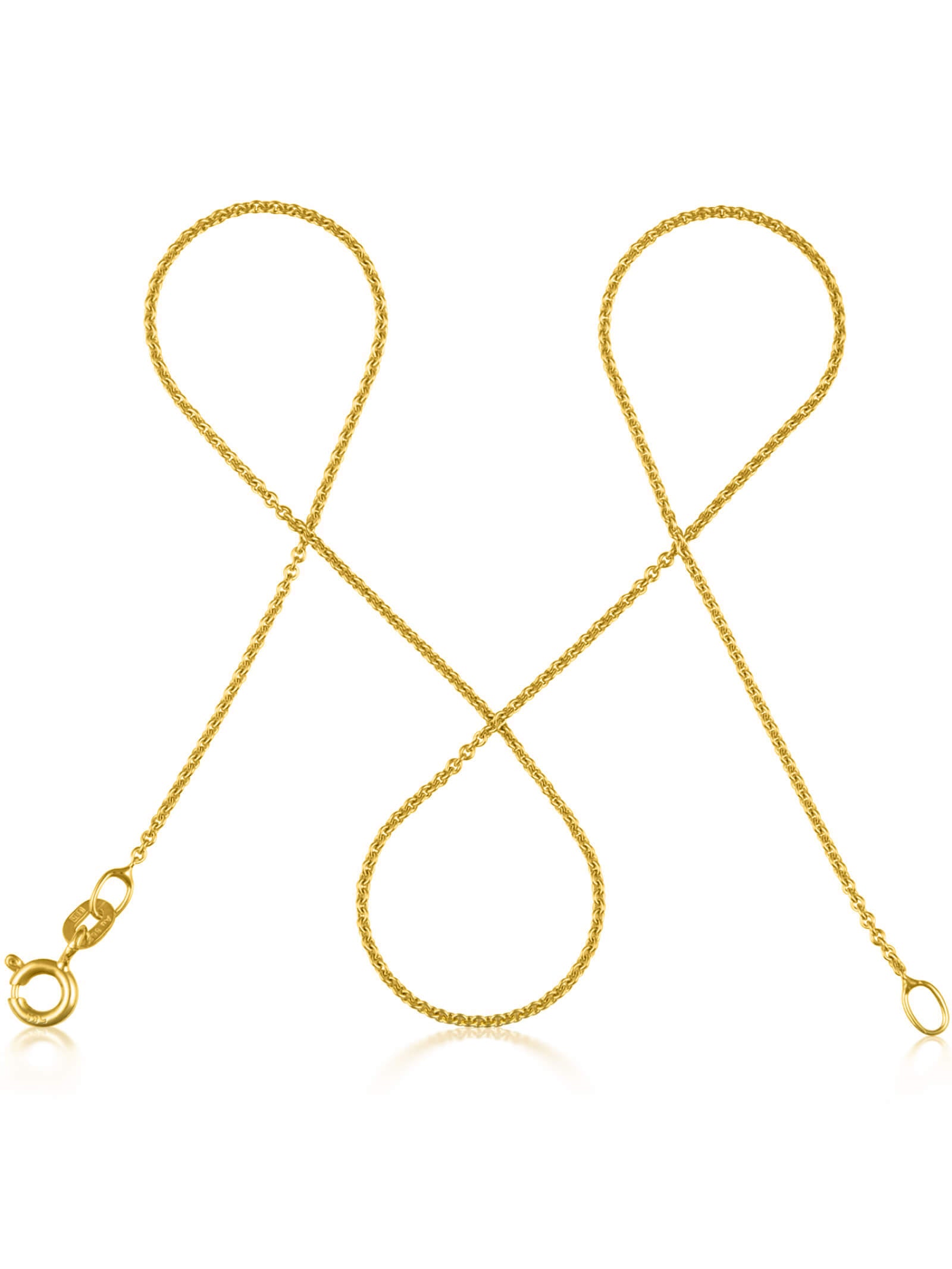 Ankerkette DELICATE Zart aus 585er Gold (14 Karat)