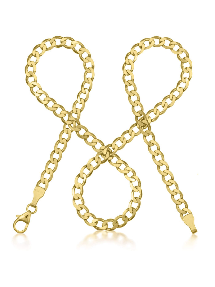 Panzerkette TIMELESS Robust aus 333er Gold (8 Karat)
