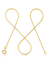Schlangenkette ETERNITY Zierlich 8k Gold 3