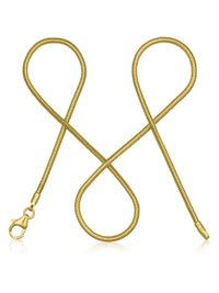 Schlangenkette HEARTFELT Fein aus 333er Gold (8 Karat) 1