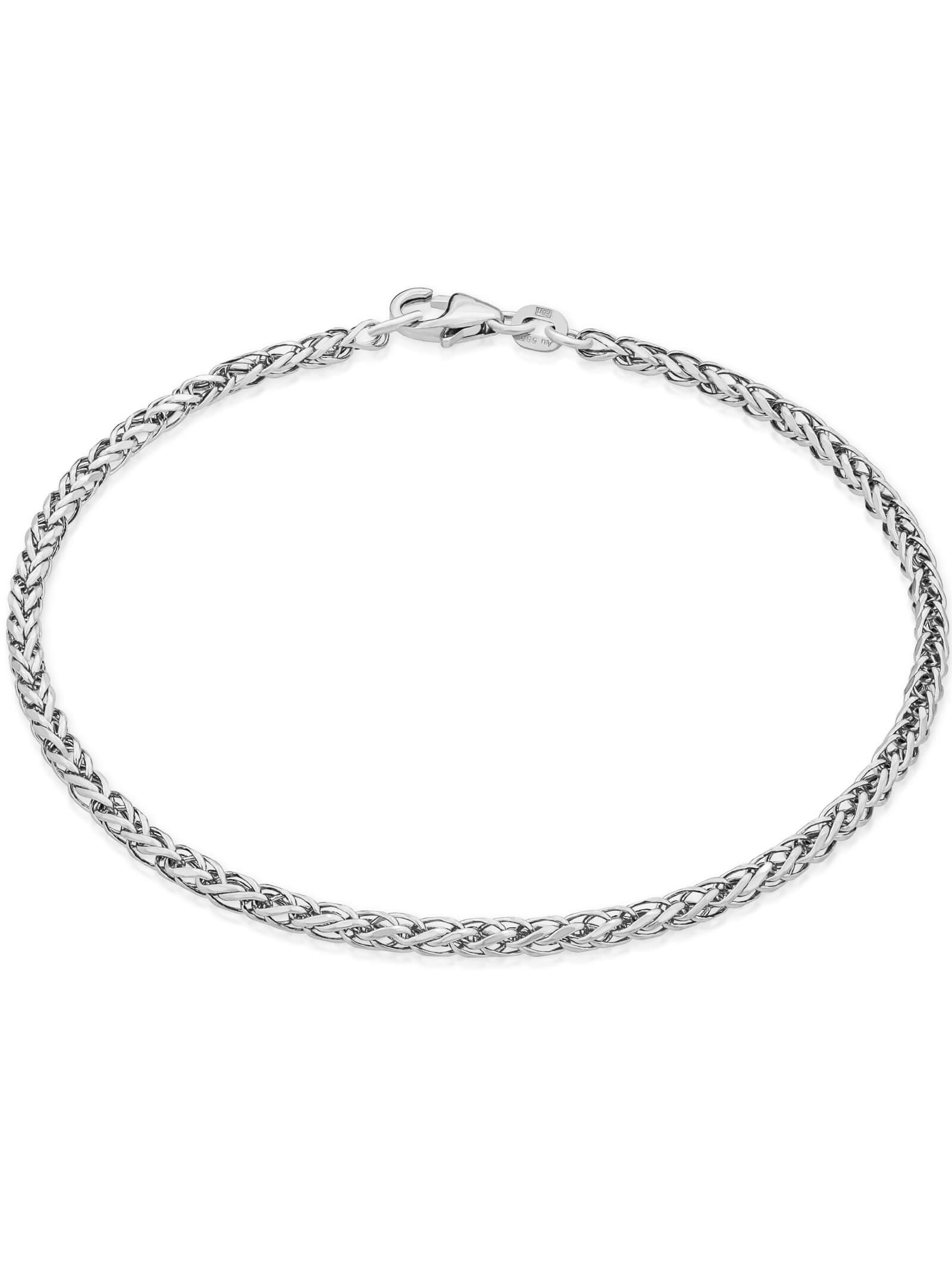 Armband Dollarkette PRESTIGE Klassisch aus 585er Gold (14 Karat)