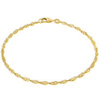 Armband Singapurkette SINGAPORE Elegant aus 585er Gold (14 Karat) 1