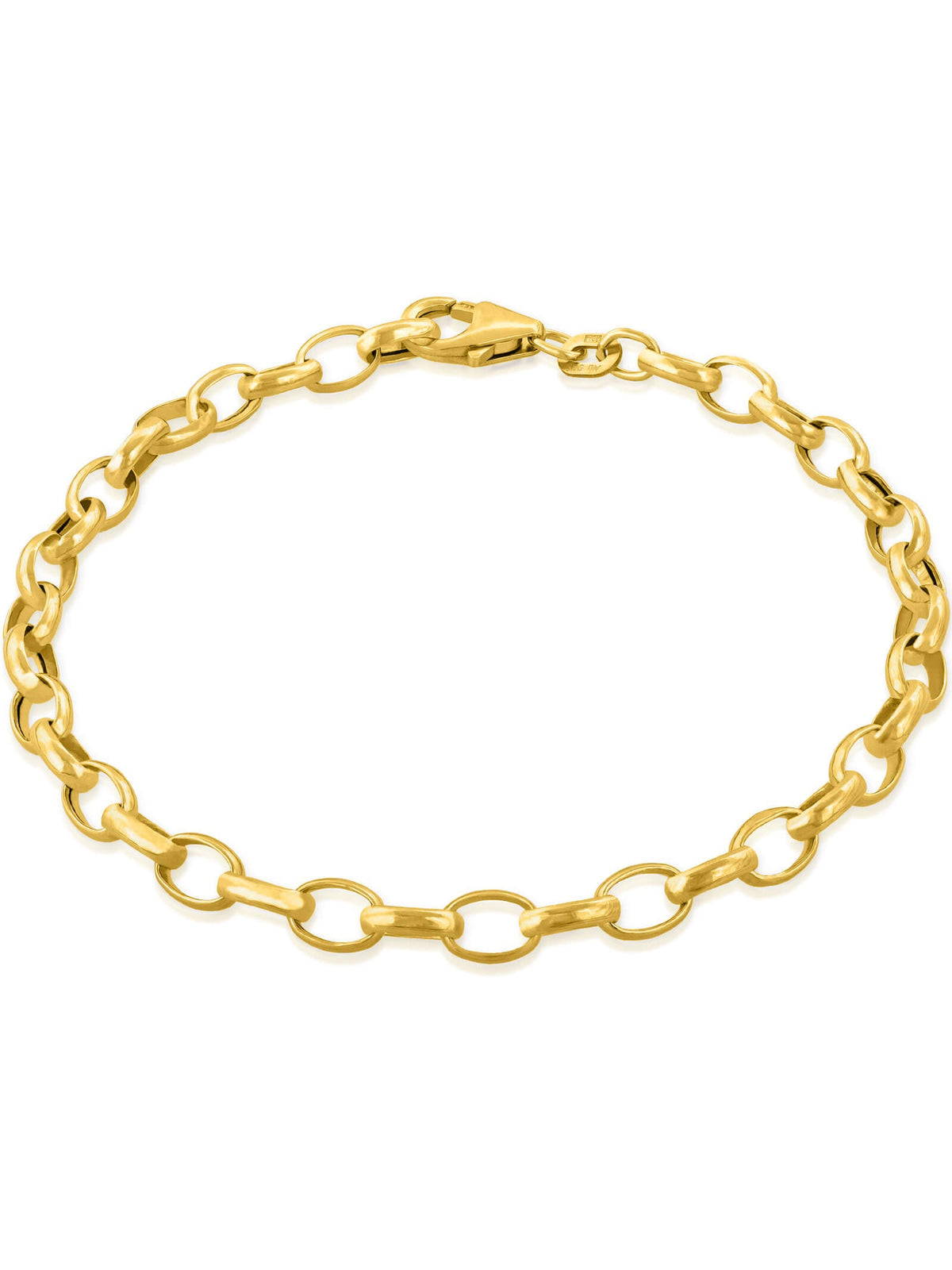 Armband Erbskette TENDER · 585er Gold · 4,5mm · Recyceltes Echtgold
