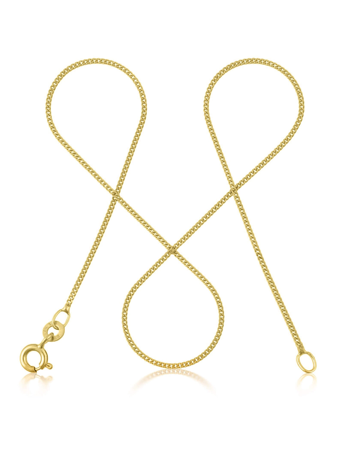 Panzerkette TIMELESS Zierlich aus 333er Gold (8 Karat)