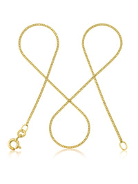 Panzerkette TIMELESS Zierlich aus 333er Gold (8 Karat) 1