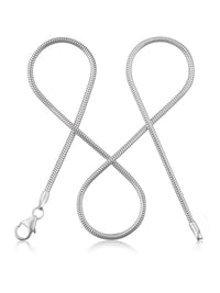 Schlangenkette HEARTFELT Fein Silber 1