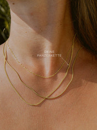 Panzerkette TIMELESS Schlicht aus 333er Gold (8 Karat) 2