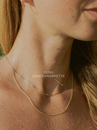 Venezianerkette 333er Gold 8 Karat – Filigrane Goldkette Damen, 0,9mm 4