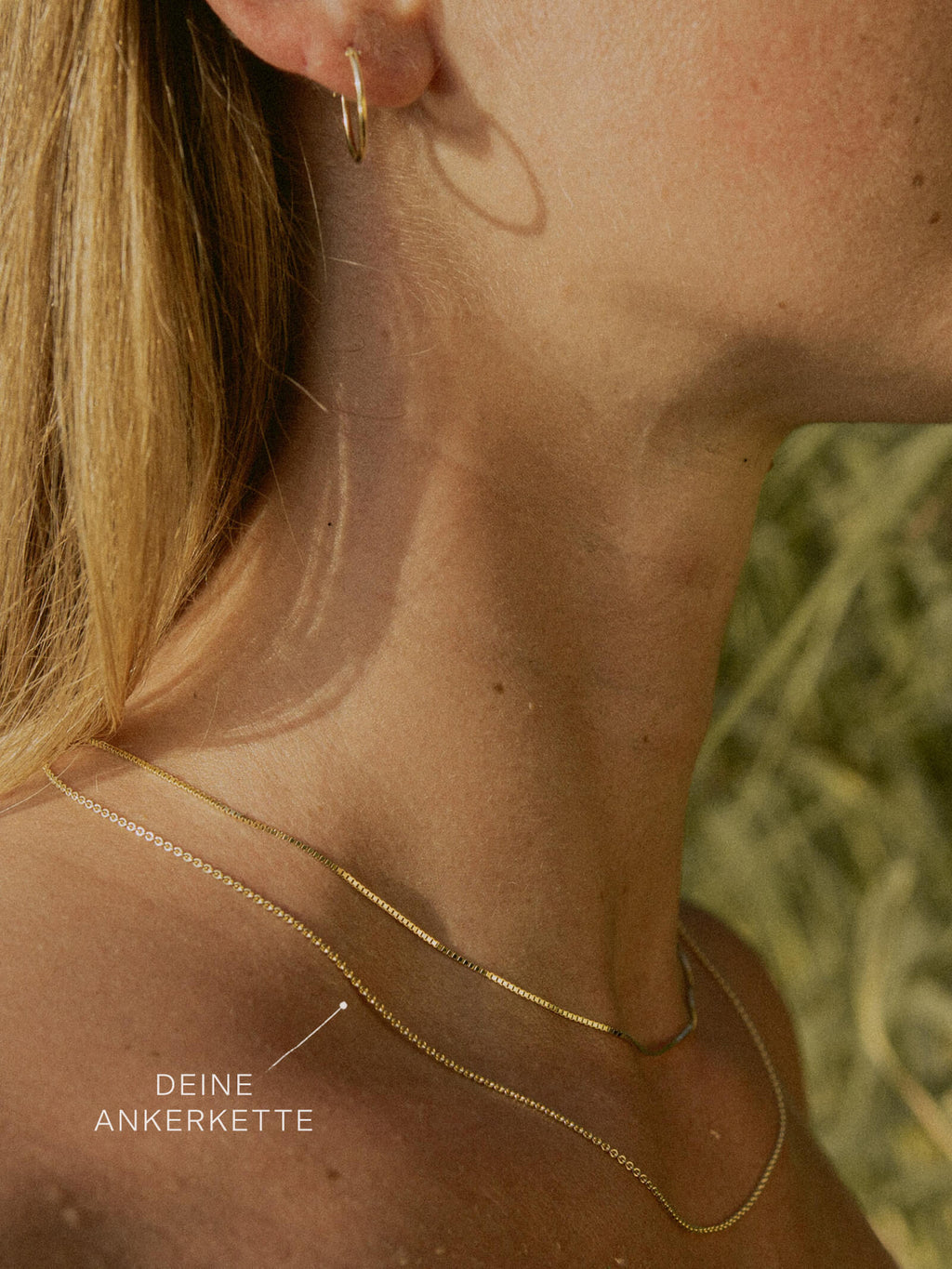 Ankerkette DELICATE Filigran aus 333er Gold (8 Karat)