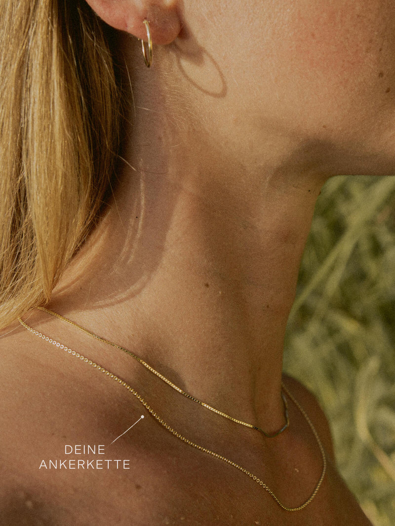 Ankerkette DELICATE Filigran aus 333er Gold (8 Karat)