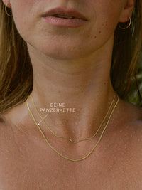 Panzerkette TIMELESS Dezent aus 333er Gold (8 Karat) 2