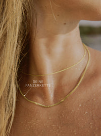 Panzerkette TIMELESS Elegant aus 333er Gold (8 Karat) 2