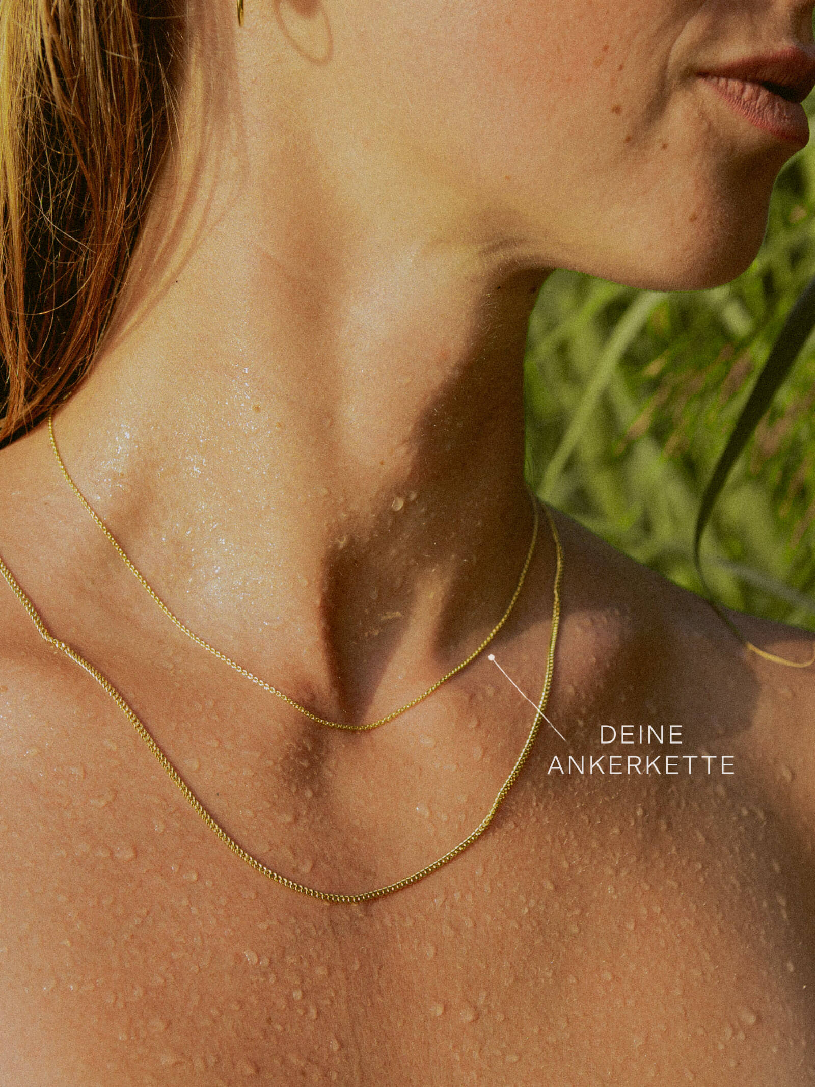 Ankerkette DELICATE Zart aus 585er Gold (14 Karat)