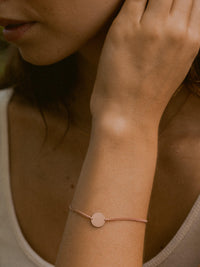 Armband Panzerkette CIRCLE Roségold Vergoldet 2