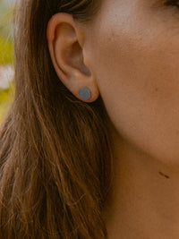 Ohrringe CIRCLE Silber Rhodiniert 2