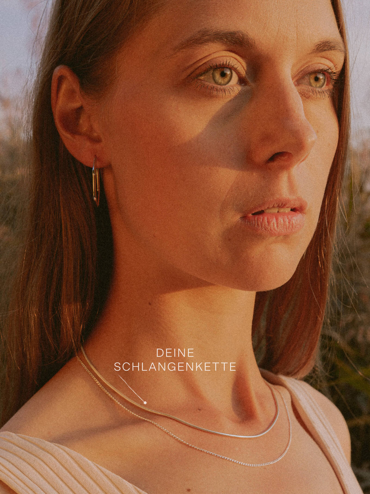 Schlangenkette 925 Sterling Silber – Geschmeidige Silberkette Damen, 1,2mm