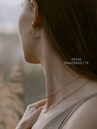 Panzerkette TIMELESS Filigran Roségold Vergoldet 4