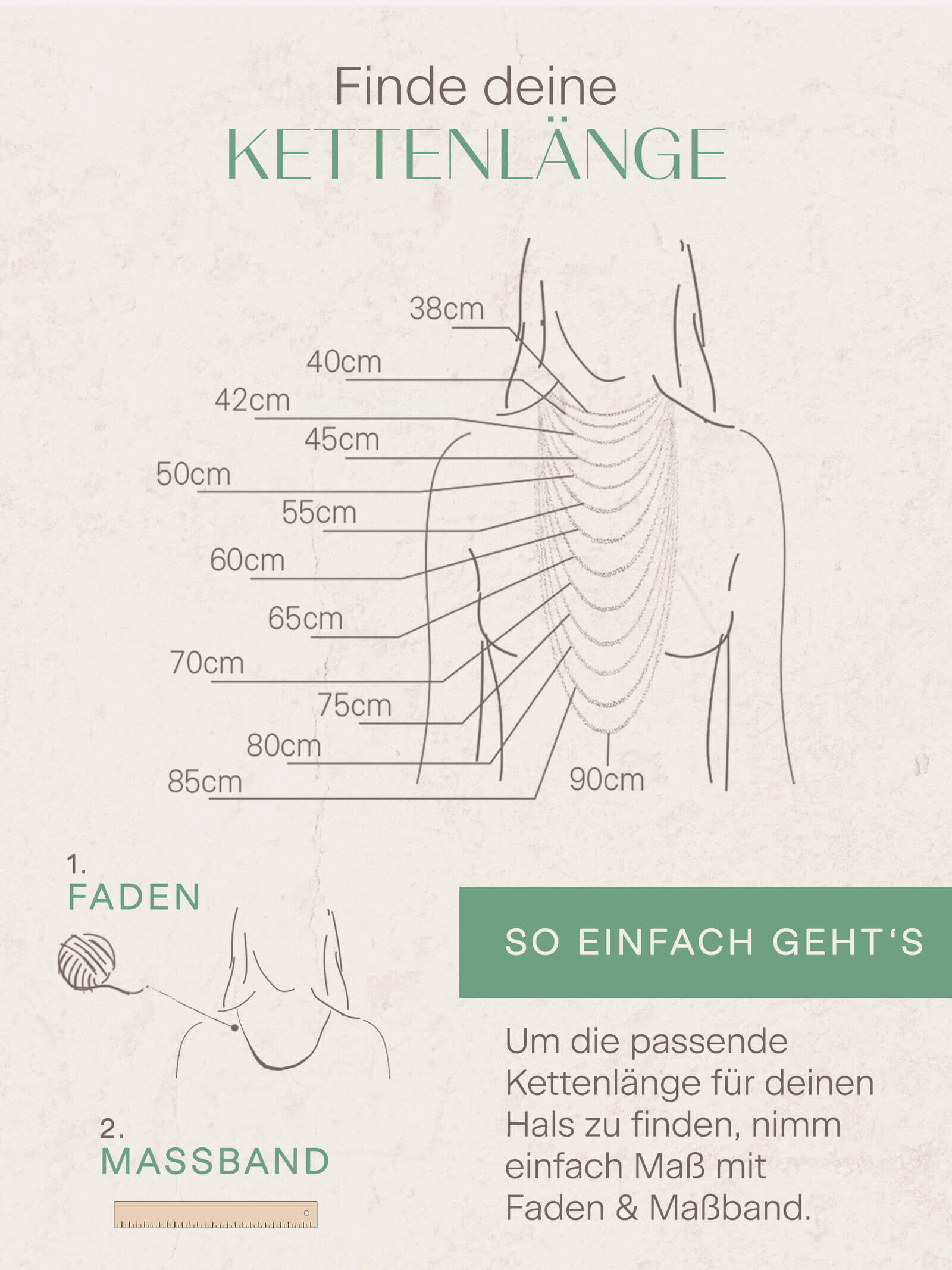 Ankerkette DELICATE Minimalistisch aus 585er Gold (14 Karat)