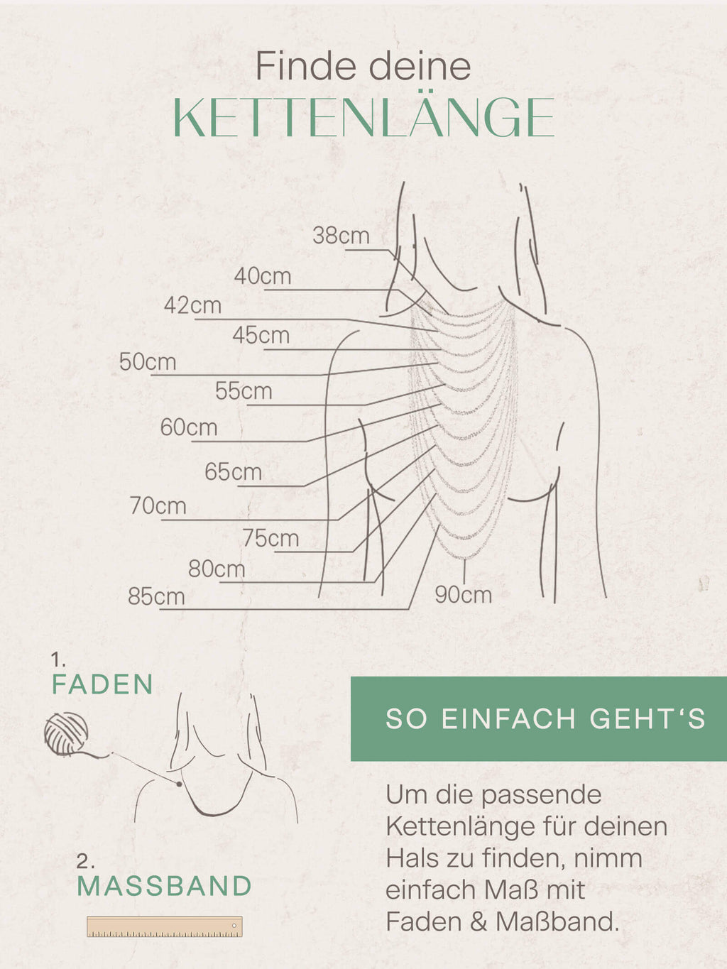 Ankerkette DELICATE Filigran aus 585er Weißgold (14 Karat)