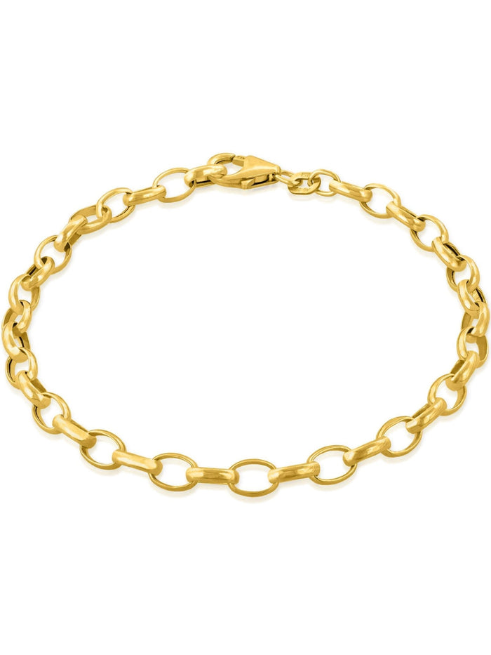 Armband Erbskette TENDER · 585er Gold · 4,5mm