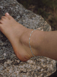Fußkette Singapurkette SINGAPORE Silber 2