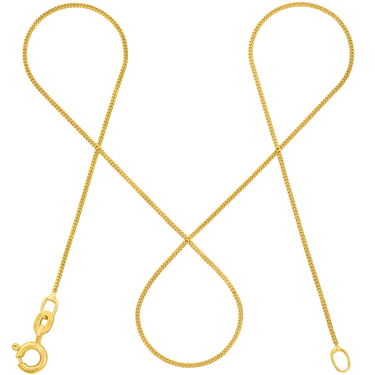 Panzerkette TIMELESS Hauchzart aus 585er Gold (14 Karat)