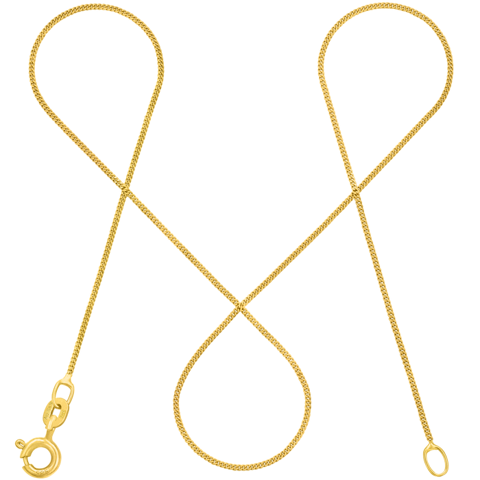 Panzerkette TIMELESS Hauchzart aus 585er Gold (14 Karat)