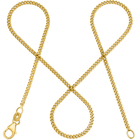 Panzerkette TIMELESS Schlicht aus 585er Gold (14 Karat) 1