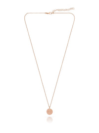 Kettenanhänger CIRCLE 1,2 cm Roségold 1