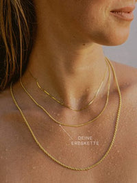 Erbskette TENDER Filigran aus 585er Gold (14 Karat) 2