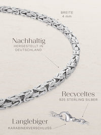 Königskette ROYAL Robust Silber 3