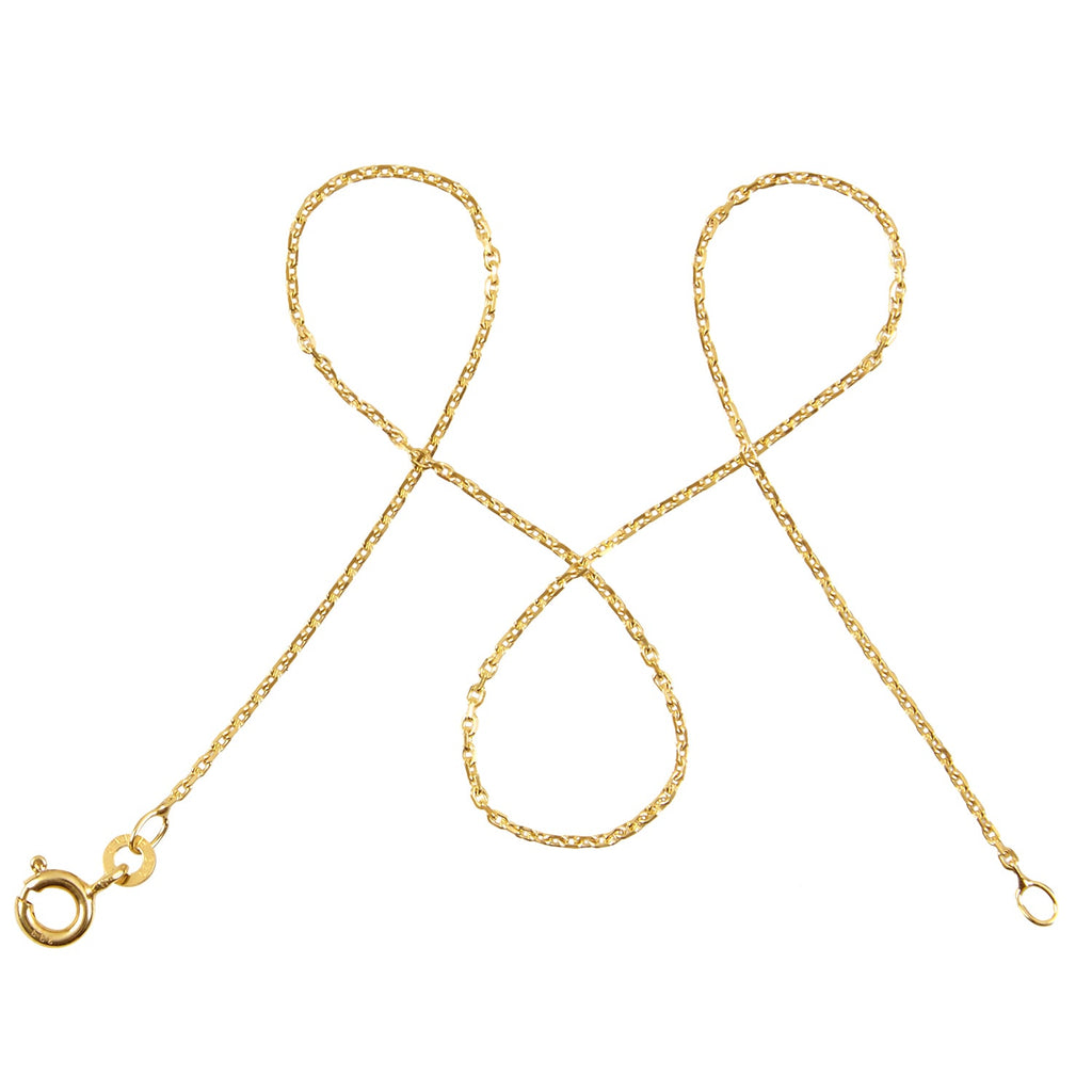 Ankerkette DELICATE Filigran Diamantiert aus 333er Gold (8 Karat)