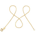 Ankerkette DELICATE Filigran Diamantiert aus 333er Gold (8 Karat)