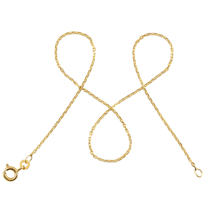 Ankerkette DELICATE Filigran Diamantiert aus 333er Gold (8 Karat)