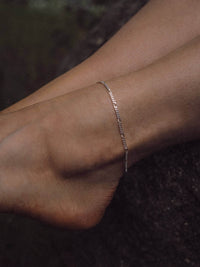 Fußkette Figarokette VARIED Silber 3